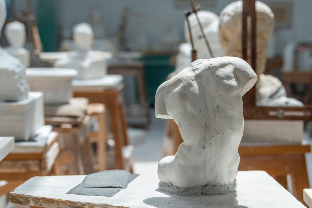 The island of marble sculpting